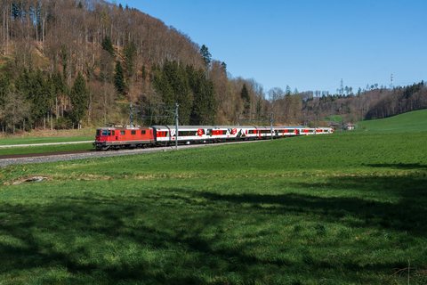 Re 420 (Re 4/4 II) 191-9 (SBB (Personenverkehr)): SBB Re 420 191-9 at Burgdorf, BE, CH