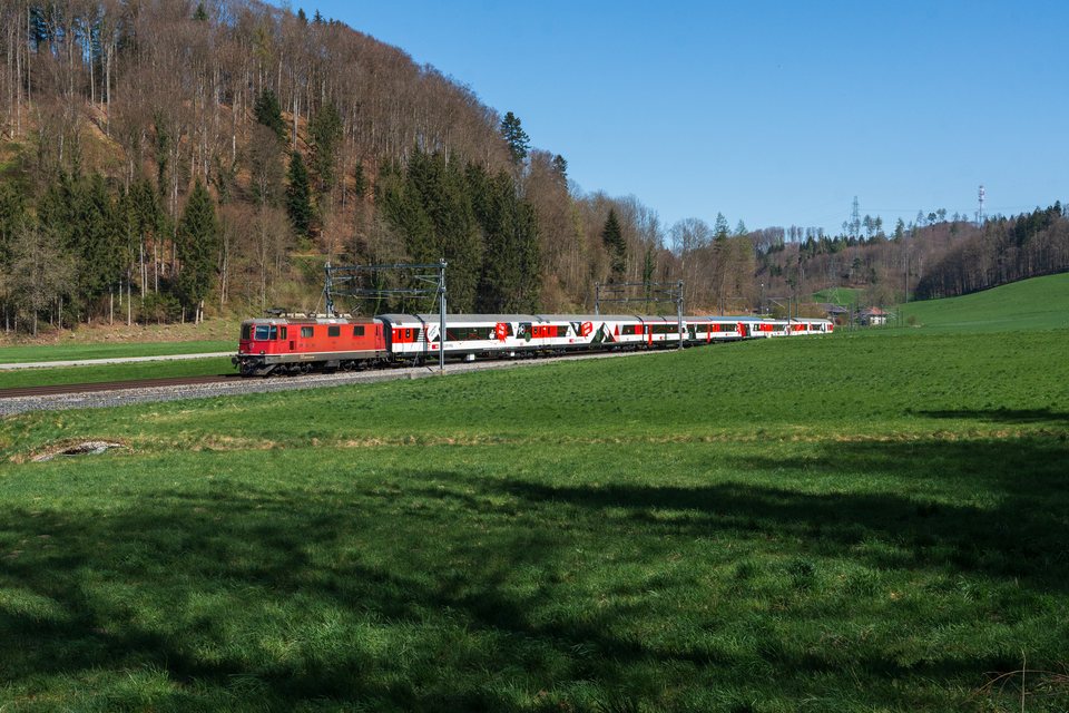 Re 420 (Re 4/4 II) 191-9 (SBB (Personenverkehr)): SBB Re 420 191-9 at Burgdorf, BE, CH