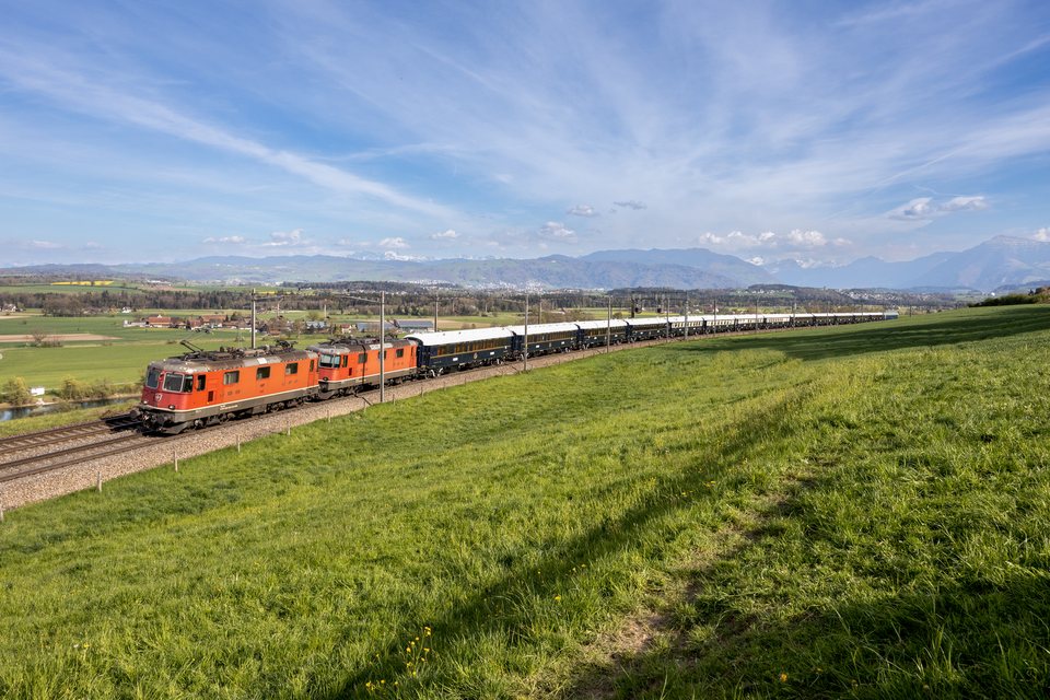 Re 420 (Re 4/4 II) 197 (SBB (Personenverkehr)): SBB Re 420 197 (Mühlau, AG/CH)