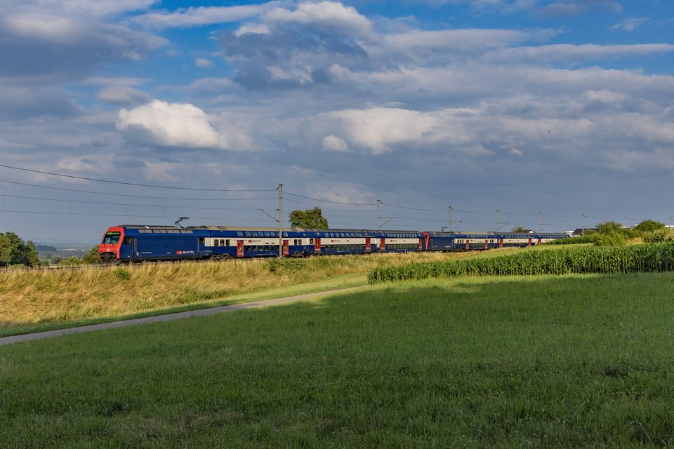 Re 450 018 (SBB (Personenverkehr)): Re 450 065 + 018 / DE-Lottstetten