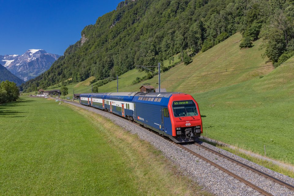 SBB (Personenverkehr): Re 450 077 / CH-Luchsingen