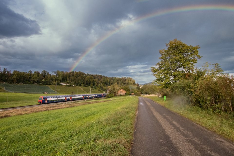 Re 450 (SBB (Personenverkehr)): SBB DPZ near Feldbach ZH
