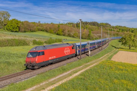 SBB (Personenverkehr): Re 460 039 / DE-Lottstetten