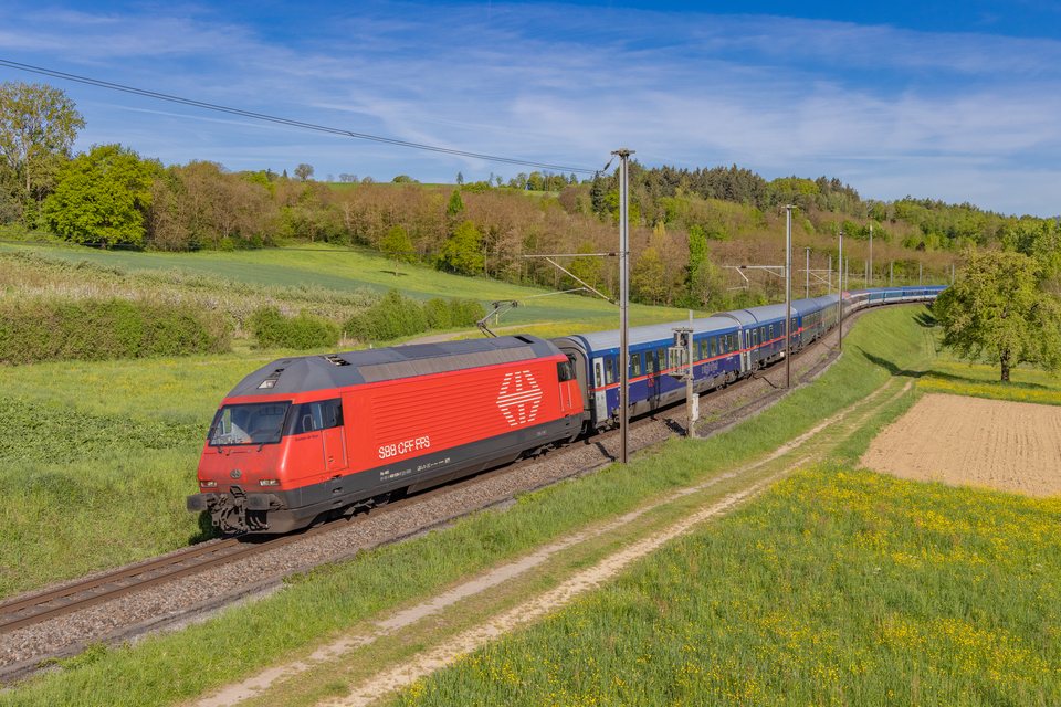 SBB (Personenverkehr): Re 460 039 / DE-Lottstetten