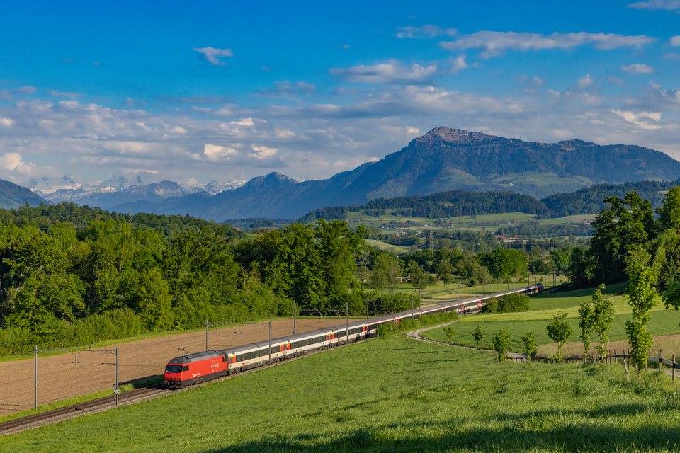 SBB (Personenverkehr): Re 460 080 + 089 / CH-Sins