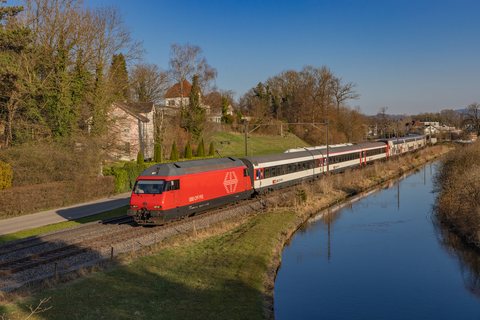 SBB (Personenverkehr): Re 460 096 / CH-Bürglen