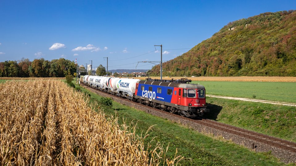 Re 620 (Re 6/6) 072 (SBB (Personenverkehr)): SBB Re 620 072 / Siggenthal-Würenlingen – Turgi