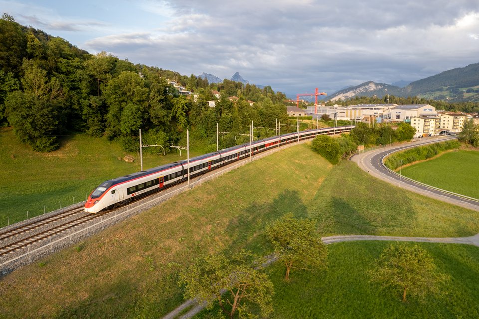 SBB (Personenverkehr): SBB RABe 501 020 (Oberarth, SZ/CH)