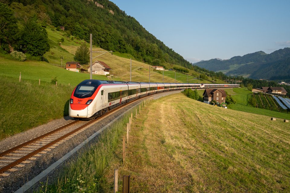 SBB (Personenverkehr): SBB RABe 501 024 (Arth, SZ/CH)