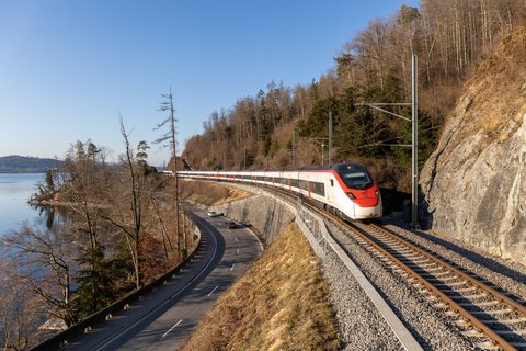 SBB (Personenverkehr): SBB RABe 501 "Giruno" (Walchwil, ZG/CH)