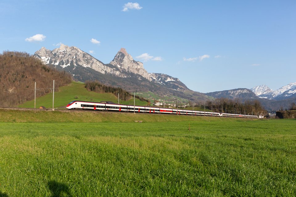 SBB (Personenverkehr): SBB RABe 501 / Steinen (SZ/CH)