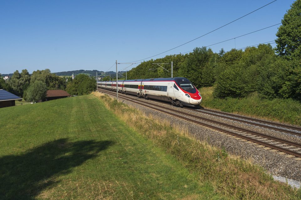 SBB (Personenverkehr): SBB RABe 503 022 "Johann Wolfgang von Goethe" - Gossau, SG (CH)