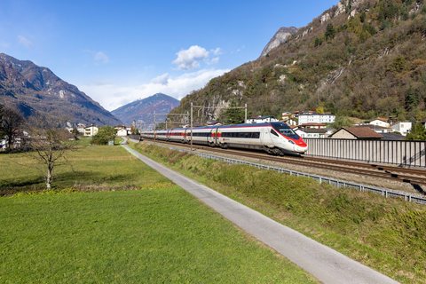 SBB (Personenverkehr): SBB RABe 503 (Cresciano, TI/CH)