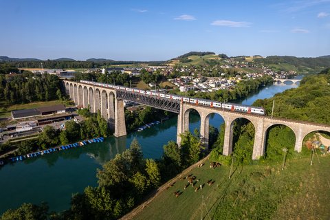 SBB (Personenverkehr): SBB RABe 511 (Eglisau, ZH/CH)