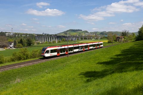 SBB (Personenverkehr): SBB RABe 520 003 (Eglisau, ZH/CH)