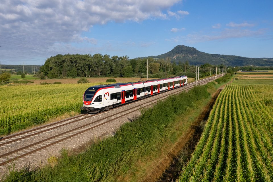 SBB (Personenverkehr): SBB RABe 521 009 at Mühlhausen (b Engen), BW, DE