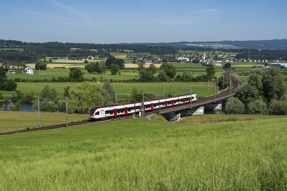 SBB (Personenverkehr): SBB RABe 521 - Hünenberg, ZG (CH)
