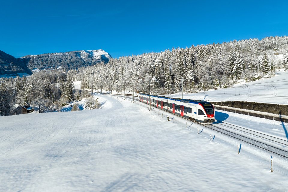 SBB (Personenverkehr): SBB RABe 523 011 - Goldau SZ/CH