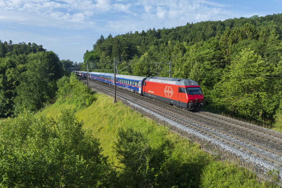 SBB (Personenverkehr): SBB Re 460 076 - Villnachern, AG (CH)