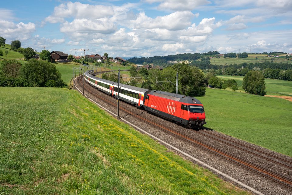 SBB (Personenverkehr): SBB Re 460 087 (Rotkreuz, ZG/CH)