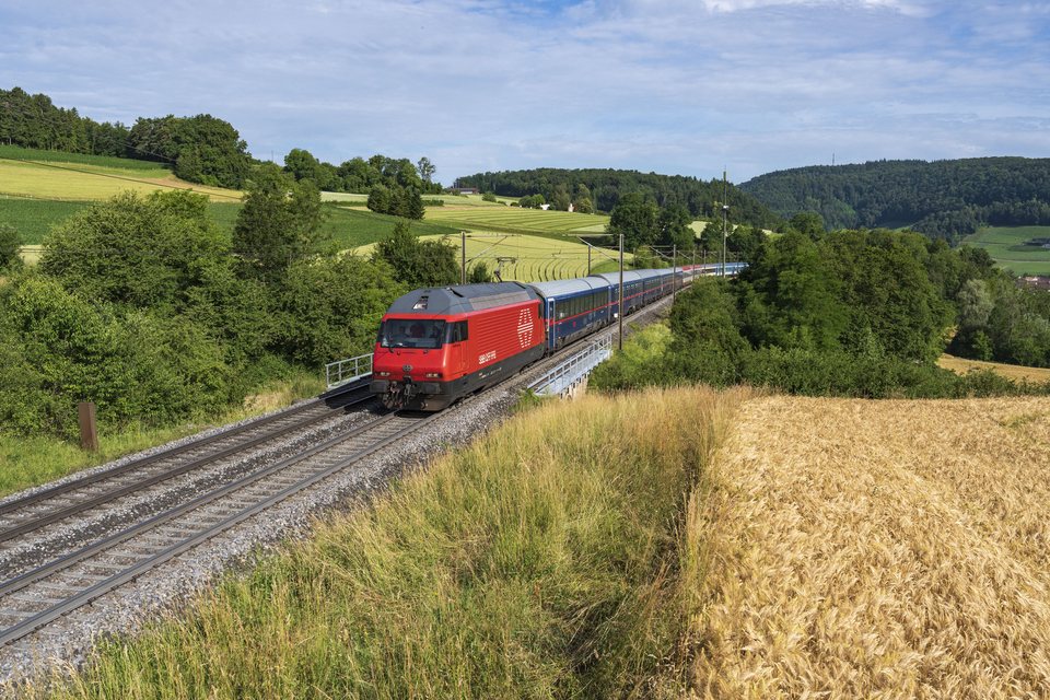 SBB (Personenverkehr): SBB Re 460 090 - Zeihen, AG (CH)