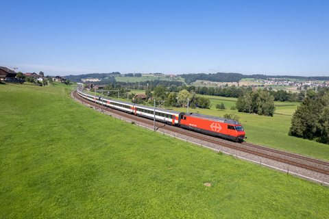 SBB (Personenverkehr): SBB Re 460 (Honau, LU/CH)