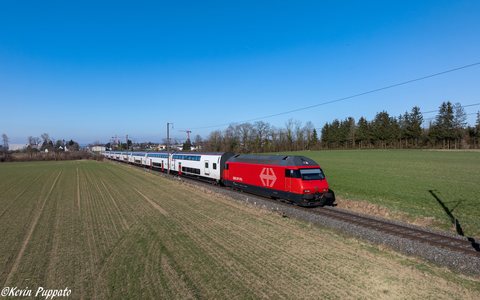 SBB (Personenverkehr): SBB Re 460 + IC 2000