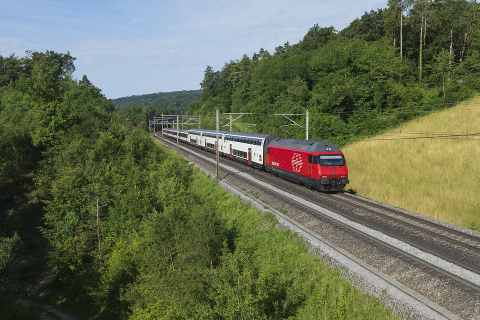 SBB (Personenverkehr): SBB Re 460 - Villnachern, AG (CH)