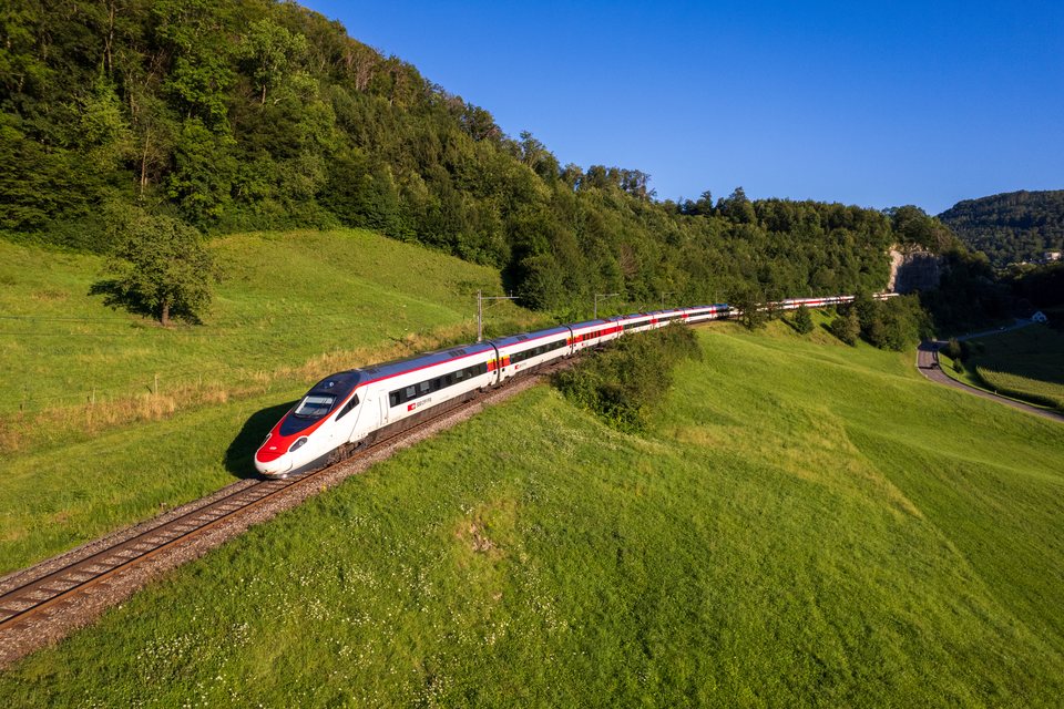 SBB RABe 503 at Läufelfingen, BL, CH