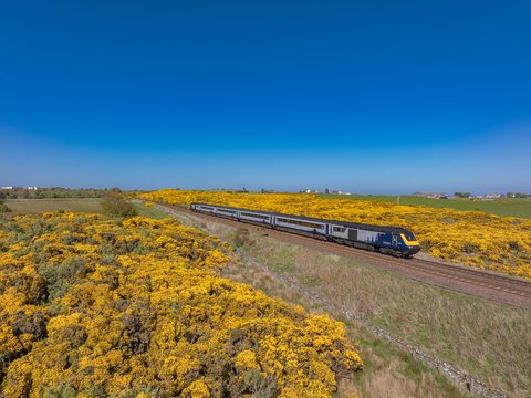 Class 43 131 (Scotrail): Class 43 179 + 131 / UK-Newtonhill