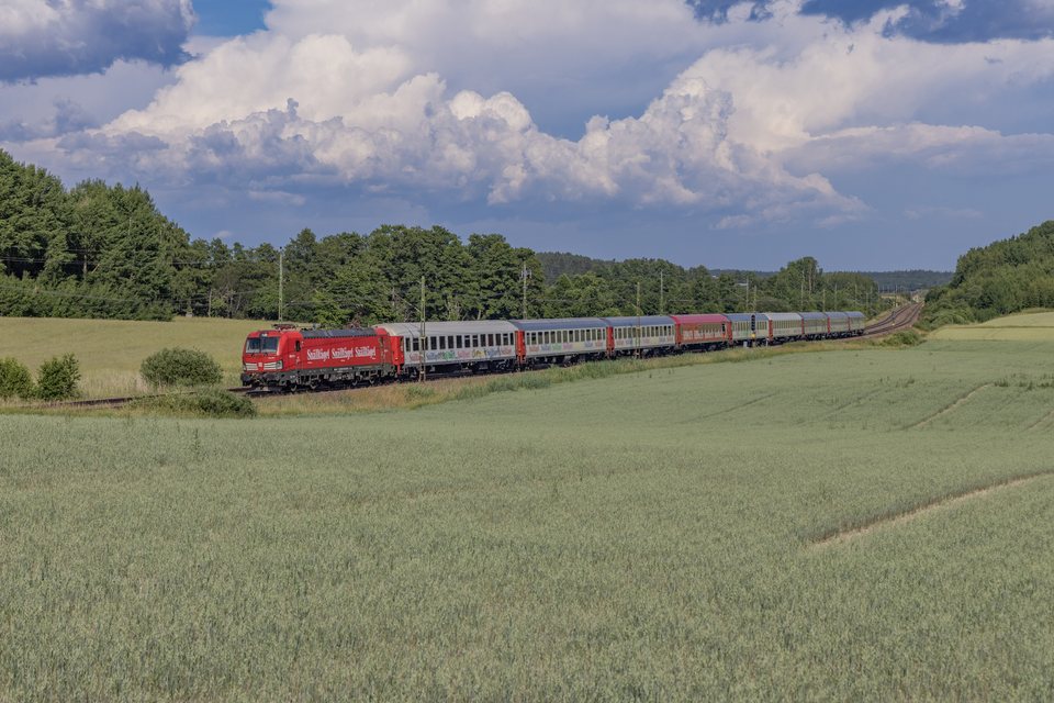 Snälltåget: BR 193 254 / SE-Söra