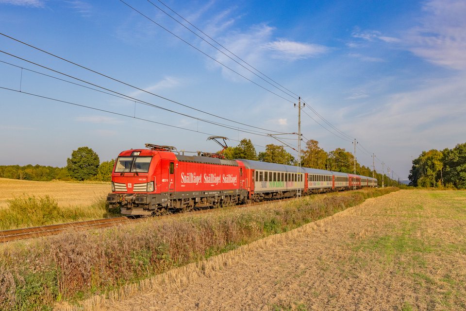 Snälltåget: BR 193 288 / SE-Billesholm