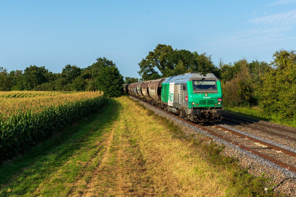 SNCF 475114 at Offendorf, France