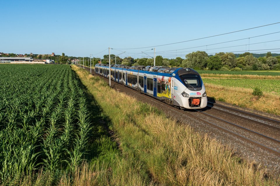 SNCF B 83577 at Hochfelden, Grand Est, France