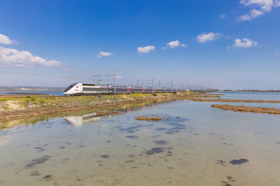 TGV 231 (SNCF): TGV 293 + 231 / FR-Leucate