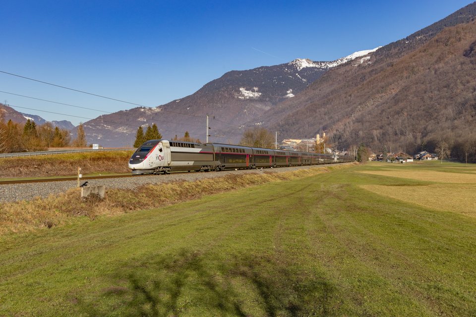 TGV 258 (SNCF): TGV 712 + 258 / FR-La Bâthie
