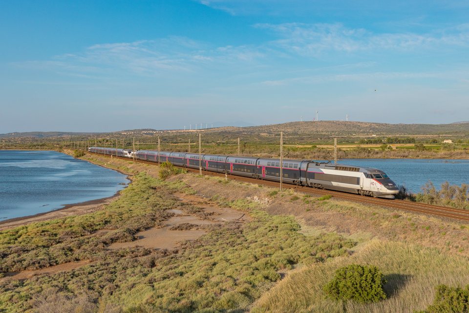 TGV 615 (SNCF): TGV 616 + 615 / FR-Leucate