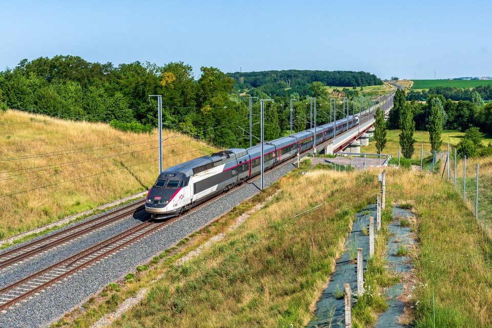 SNCF TGV Réseau 540 Viaduc de la Zorn (Wilwisheim), Grand Est, France