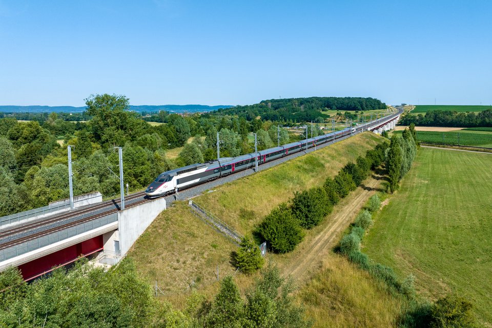 SNCF TGV Réseau 540 Viaduc de la Zorn(Wilwisheim), Grand Est, France