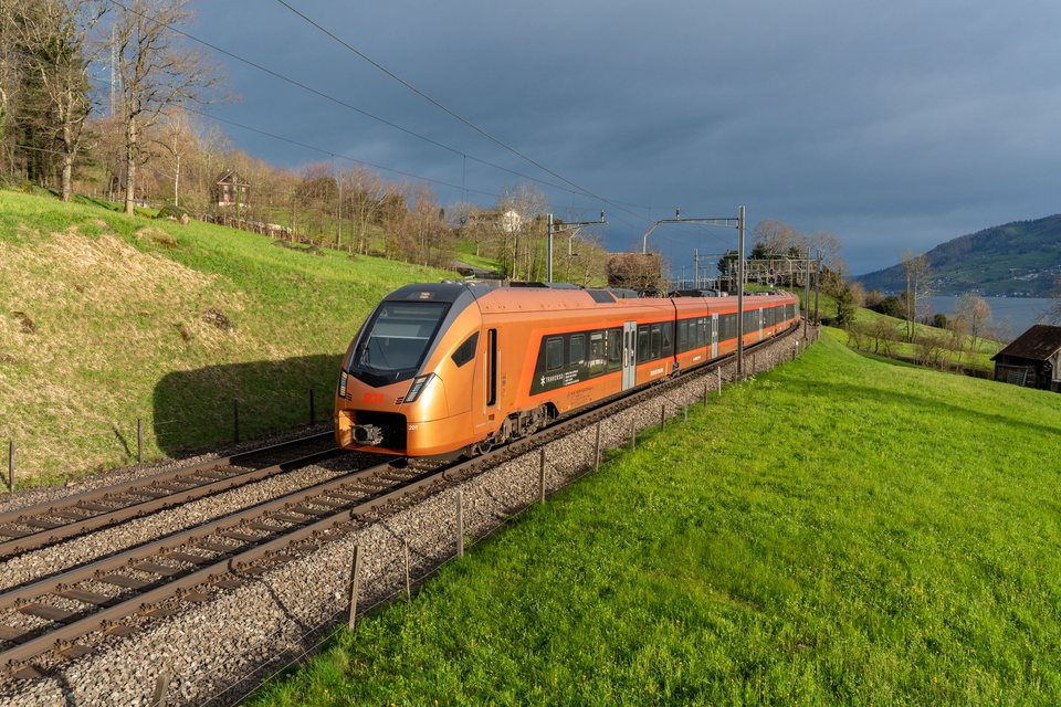 SOB Rabe 526 001 at Arth, SZ, CH