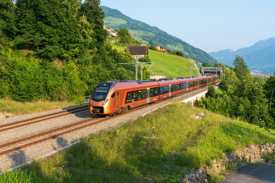 SOB RABe 526 022 at Walchwil, ZG, CH