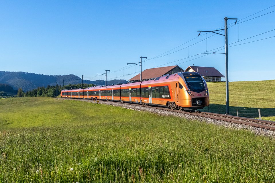 SOB RABe 526 105/205 / Rothenthurm (SZ/CH)