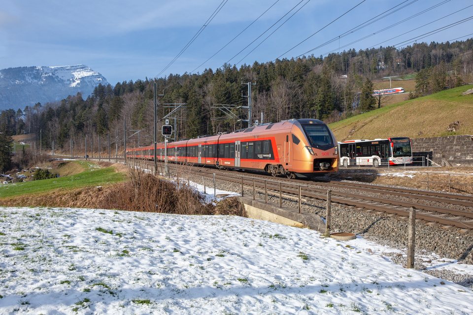 SOB RABe 526 213 / Goldau (SZ/CH)