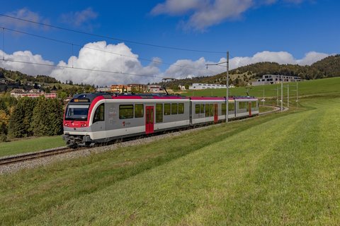 Be 4/4 3001 (Travys): Be 4/4 3002 + 3001 / Ste Croix