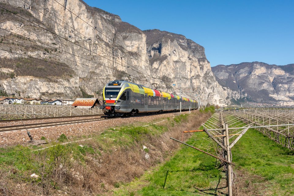 Trenitalia: FS ETR 170 279 at Mezzocorona, Autonomous Province of Trento