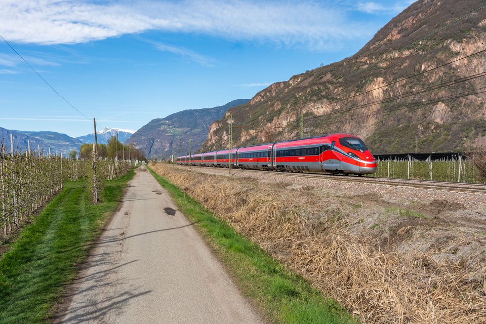 Trenitalia: FS ETR 400 006 at Ora / Auer Autonomous Province of Bolzano – South Tyrol Italy