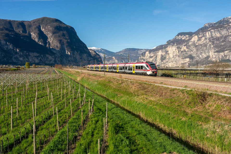 Trenitalia: FS ETR 526 015 at Salorno / Salurn, Autonomous Province of Bolzano – South Tyrol Italy