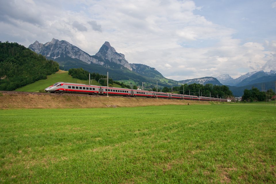 Trenitalia: FS ETR 610 - Steinen SZ/CH