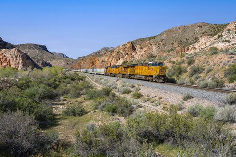 UP 5819 - Caliente, Nevada (USA)