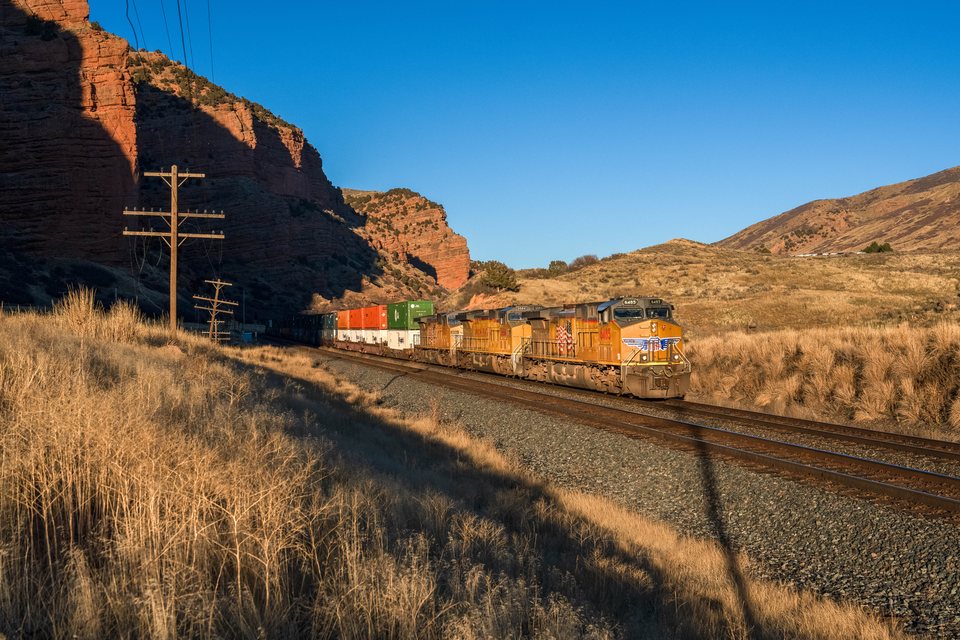 UP 6485 at Echo, UT, USA